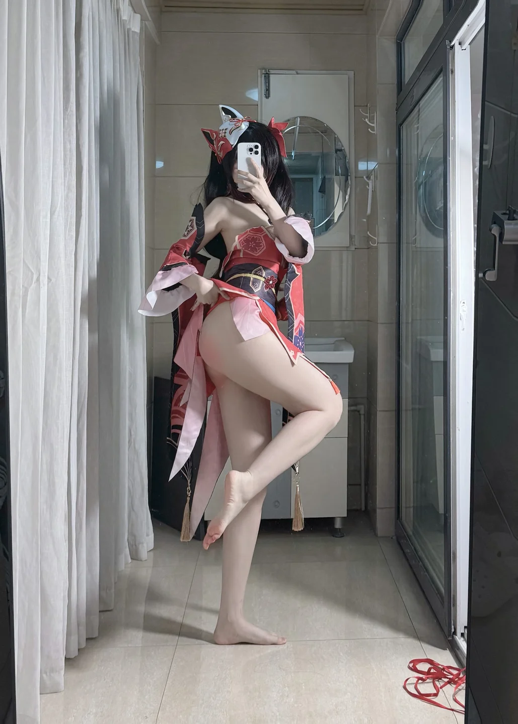 不可爱羚 - 花火 [52P,7V-486MB] tg@simisebaisi 【丝足阁】028.webp